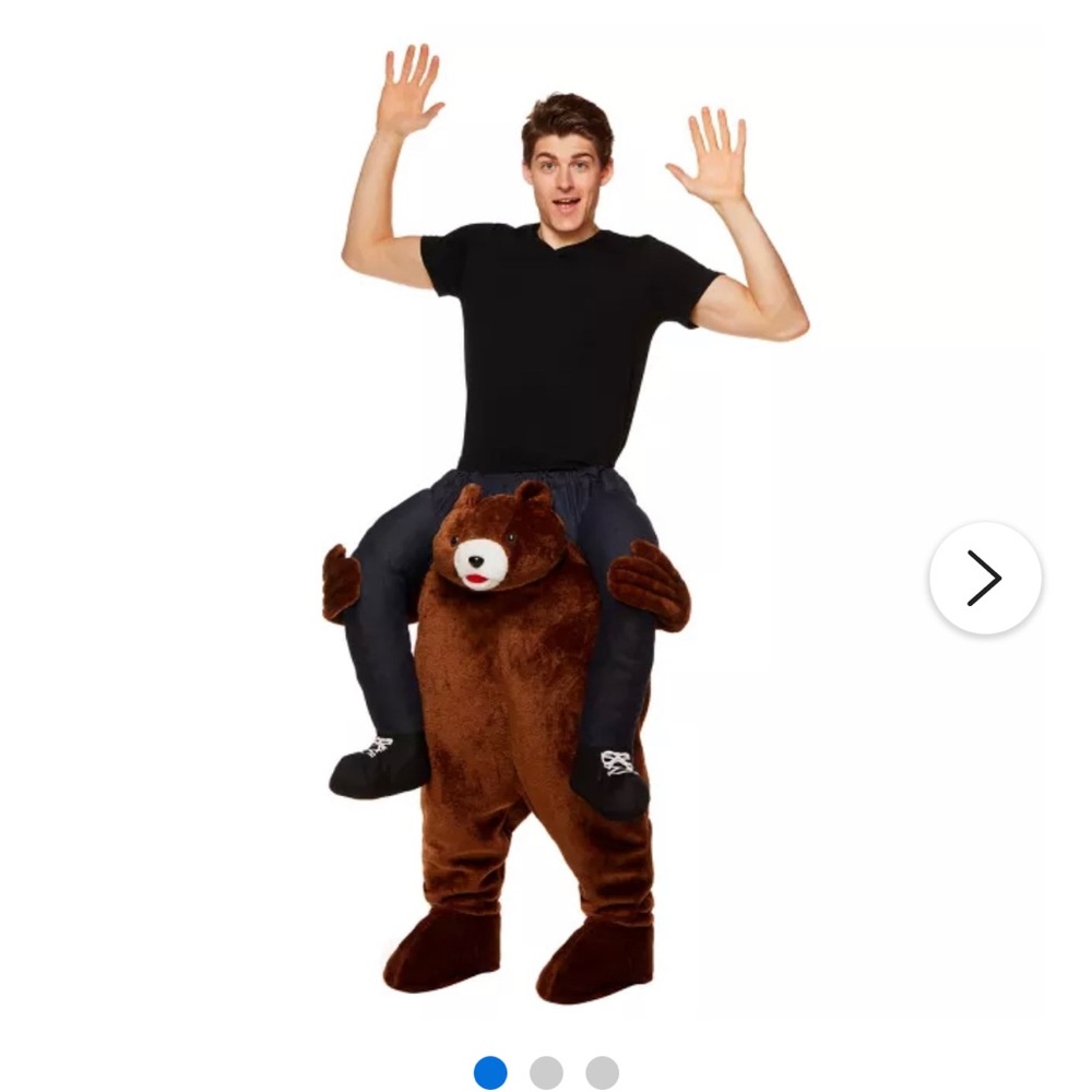 Adult Bear Ride-Along Costume
